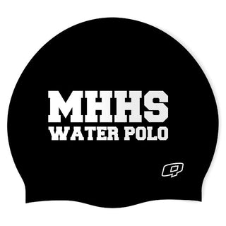 Mission Hills MHHS (BLK/01) - Wrinkle-Free Silicone Swimming Cap