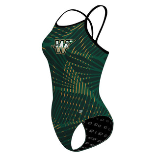 Wawasee Middle School - Skinny Strap Swimsuit
