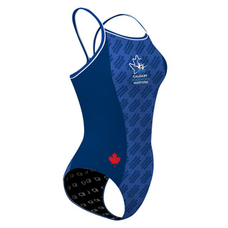 Calgary Aquamums - Skinny Strap Swimsuit