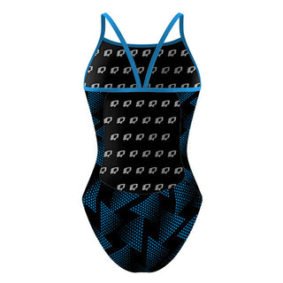 Triangle Party (2 colors) - Sunback Tank Swimsuit