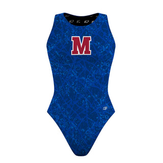 Montgomery High School - Women's Waterpolo Swimsuit Classic Cut