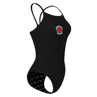 Mundelein Mustangs - Solid Skinny Strap Swimsuit