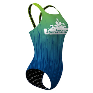 Synchronettes Logo Practice Suit - Classic Strap Swimsuit