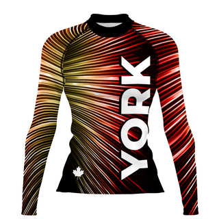 York (Montserrat) - Women's Surf UPF50+ Long Sleeve Rash Guard