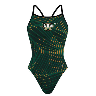 Wawasee Middle School - Skinny Strap Swimsuit