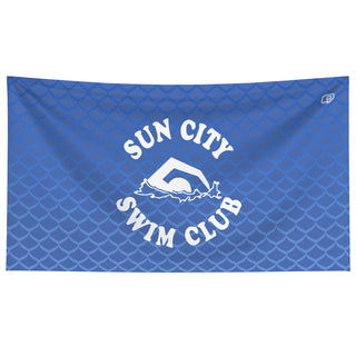Sun City Swim Club - Microfiber Swim Towel