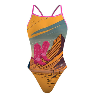 Calgary Aquamums - Skinny Strap Swimsuit