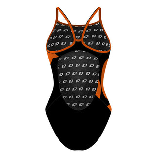 Funny line - Skinny Strap Swimsuit