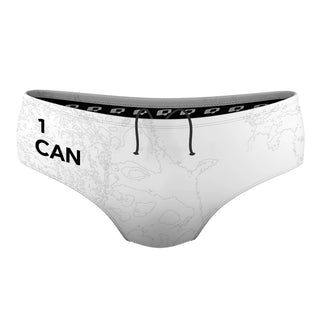 Canada Underwater Hockey FV - Classic Brief Swimsuit
