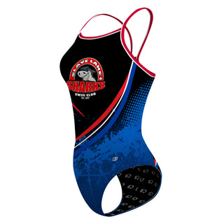 Slave Lake Sharks - Skinny Strap Swimsuit