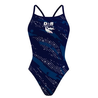 Dolphins & Rainbows - Skinny Strap Swimsuit