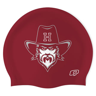 Henderson County Aquatic Colonels (CMA-02) - Classic Silicone Swimming Cap