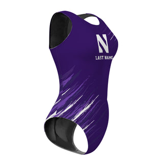 Northwestern Water Polo - Women's Waterpolo Swimsuit Classic Cut