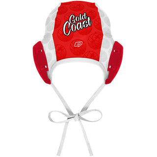 Gold Coast - Ear guard Red - Goalie -  Water Polo Cap