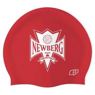 Newberg High School (RED/01)- Classic Silicone Swimming Cap