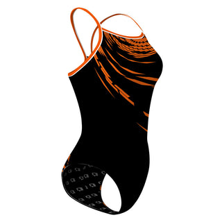 Black Hole - Skinny Strap Swimsuit