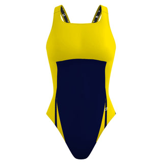 Lines up - Classic Strap Swimsuit
