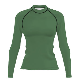 Green Guard - Women's Surf UPF50+ Long Sleeve Rash Guard