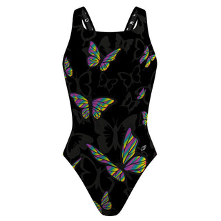 BLACK BUTTERFLY - Classic Strap Swimsuit