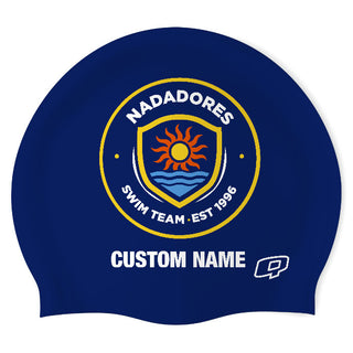 Nadadores South Florida (NBL/04/P) - Wrinkle-Free Silicone Swimming Cap