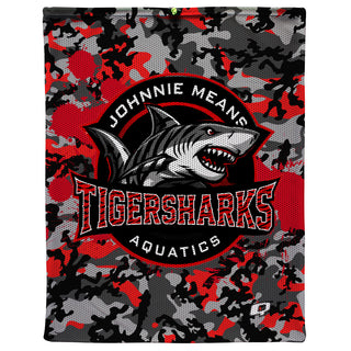 Johnnie Means Aquatic Tigersharks 26 Camo - Mesh Bag