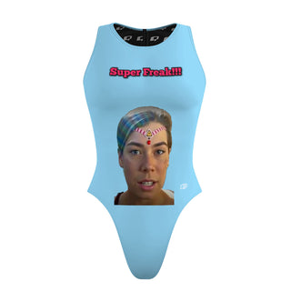 Angi's Headshot 2 - Women's Waterpolo Swimsuit Cheeky Cut