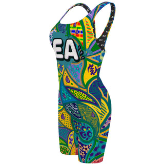 Evolutionary Aquatics - EA - Classic Strap Long Knee Women Jammer