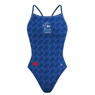 Calgary Aquamums - Skinny Strap Swimsuit