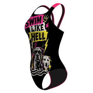 English Channel Crossing 27 - Classic Strap Swimsuit