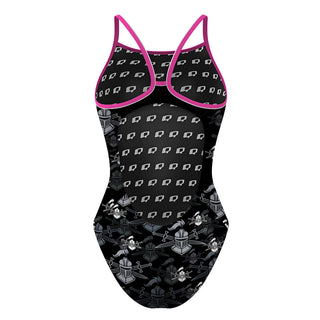 Knights Robinson HS - 3 inch - Skinny Strap Swimsuit