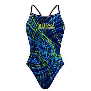 Oak Ridge City Aquatics - Skinny Strap Swimsuit