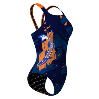 Prince George Barracudas - Classic Strap Swimsuit