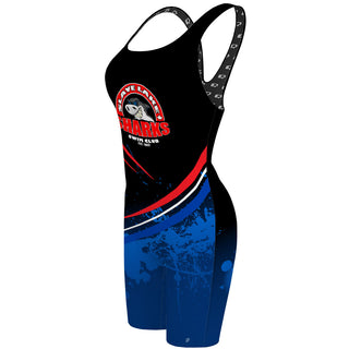 Slave Lake Sharks - Classic Strap Long Knee Women Jammer