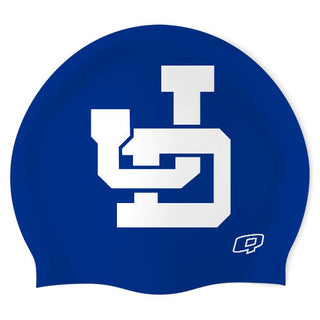 Jeff Davies (white) - Classic Silicone Swimming Cap