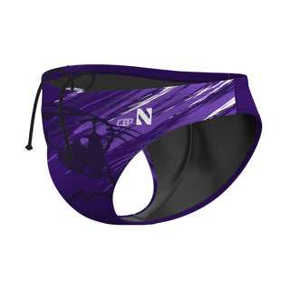 Northwestern Water Polo - Waterpolo Brief Swimsuit