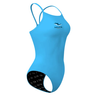 Dolfin Racing - Solid Skinny Strap Swimsuit