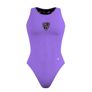Shadow Hills - Solid Women's Waterpolo Swimsuit Classic Cut - PERSONALIZED