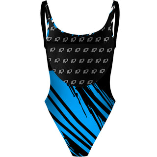 Dart (3 colors) - High Hip One Piece Swimsuit