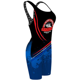Slave Lake Sharks - Classic Strap Long Knee Women Jammer
