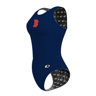 Buchanan High School - Solid Women's Waterpolo Swimsuit Classic Cut
