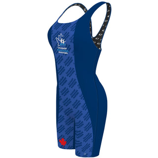 Calgary Aquamums - Classic Strap Long Knee Women Jammer