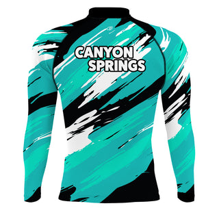 Canyon Springs - Men's Surf UPF50+ Long Sleeve Rash Guard