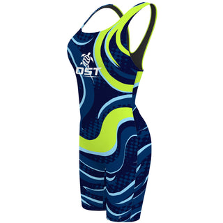 Owosso Sea Turtles - Classic Strap Long Knee Women Jammer