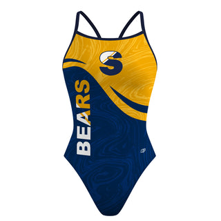 Smith College Bears - Skinny Strap Swimsuit