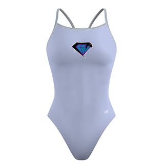 Century HS (ligth purple) - Skinny Strap Swimsuit