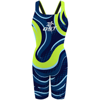Owosso Sea Turtles - Classic Strap Long Knee Women Jammer
