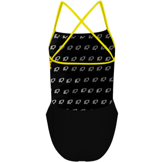 TVHS Girl's Suit - "X" Back Swimsuit