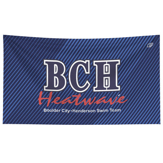 Boulder City Henderson Heatwave Swim Team - Microfiber Swim Towel