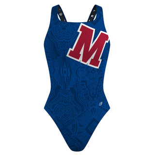 Montgomery High School - Classic Strap Swimsuit