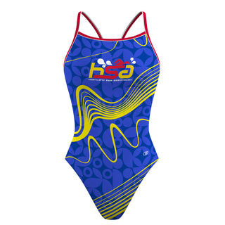 Heartland Swim Association - Skinny Strap Swimsuit